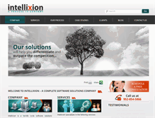 Tablet Screenshot of intellixion.com